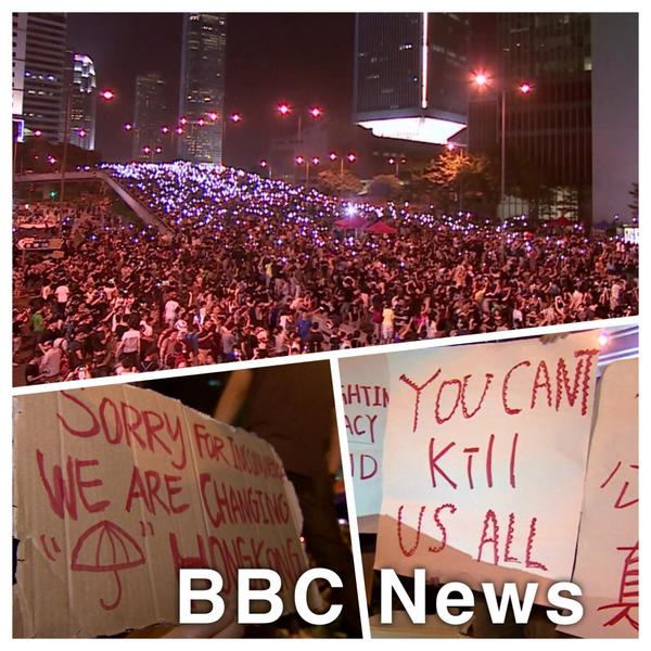 protesters vow to occupy government buildings if hong kong