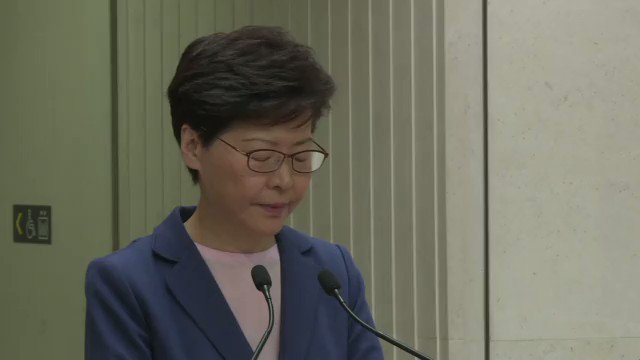 Hong Kong's pro-Beijing leader Carrie Lam announces that a widely loathed proposal to allow extraditions to the Chinese mainland is dead - but she again stopped short of protester demands to immediately withdraw the bill   