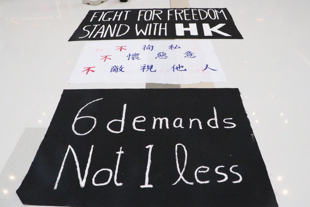 Protesters rallied in a family-friendly event at Shatin's New Town Plaza on Saturday afternoon, to call for a boycott of pro-Beijing businesses and restaurants. Photo: InMedia. 