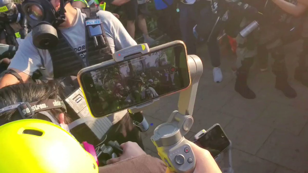 @hkpoliceforce also detained at least one district council poll candidate at Victoria Park. District council candidates are permitted under the law to hold election meetings & don't need approval if the crowd is under 50 per candidate