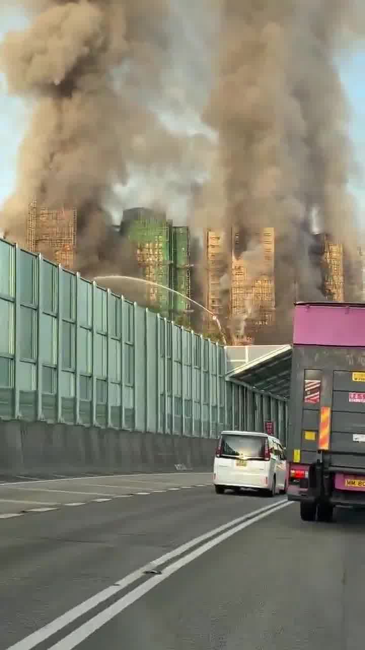 At least 13 people were killed after a massive fire tore through several high-rise residential buildings in a housing complex in Hong Kong’s Tai Po district, injuring at least 15 others, according to authorities